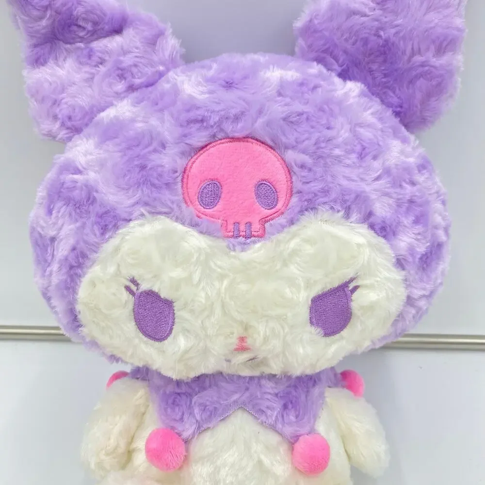 Sanrio X Round One Exclusive Kuromi Rose Boa Purple Fluff 14